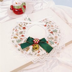 PASTEL PET 寵物蝴蝶結披肩, 1個, 聖誕節