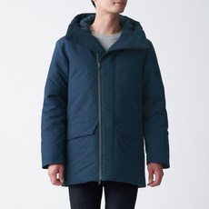 무인양품 남성용 방한 발수 후드 다운 코트 ADG32A0A