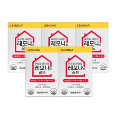 Lemona 萊蒙娜 黃金綜合維他命錠, 30顆, 5盒
