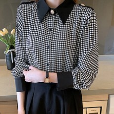 LUNAGIRL 女款氣質長袖襯衫