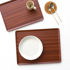 낮은사각 논슬립 트레이, 2개, 연체리