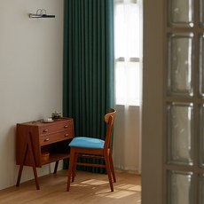 maatila Terrace亞麻客廳窗簾, Teal Green