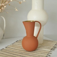 CoTe TaBLe Sollae 赤陶花瓶 B型 37683, 黃土色