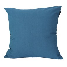 해피툴 베이직 비비드쿠션2 린넨무지 커버 + 솜 세트, 청블루