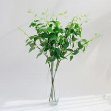 Dalcomnori 人造鐵線蓮枝 小, 2個, 綠色