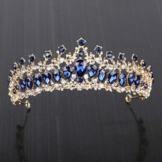 Estella 自助婚紗 淑女公主皇冠 giy311, 1個, 藍色