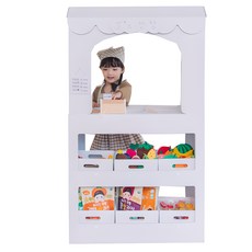 KidsWish 希望成為你專屬的攤位 商店遊戲組, 1個, 白色