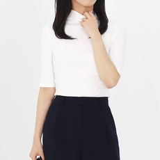 모이르벨라 여성용 5부 반폴라 티셔츠