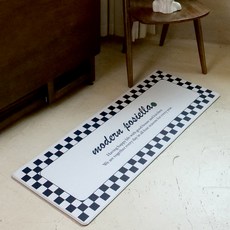 POSIELLA pvc棋盤格廚房地墊, 混色