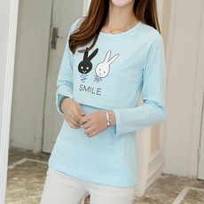 長袖哺乳家居上衣