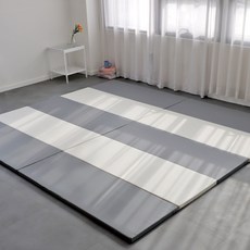 키즈아이유아안심폴더매트일반형5단, 크림그레이