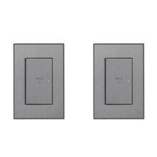 TILINS 一鍵全關 1開關 深灰色, 2個