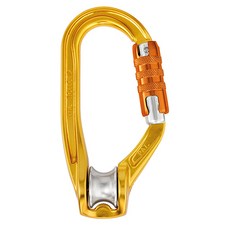 PETZL Rollclip TRIACT-LOCK 鉤環 AP-P74TL, 混合色, 1個