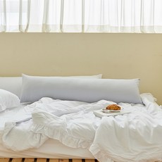 I'm Living 奈米纖維水洗多用途長靠枕, 淺灰色