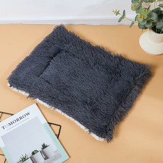데이소이 반려동물 더블 레이어 방석매트, 2 다크그레이, 1개