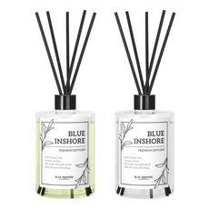 BLUE INSHORE 擴香瓶 + 擴香棒 10入組, 尤加利, 2個, 500ml