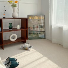 HANSGALLERY 純色臥室客廳地毯