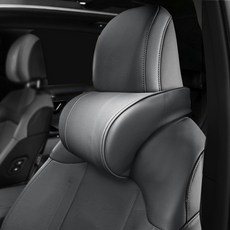 GMG Motors Real Neck 車用記憶棉頸枕, 黑色, 1個