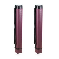 Allove Book Flip 美術畫筒 酒紅色, 2個