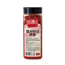 너키 캡사이신 분말 PET, 300g, 1개
