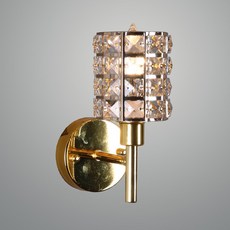 卡茨羅壁燈 圓形 小, 金色