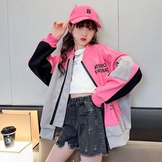 ORANGEDAMOM AREYIROW 兒童撞色夾克