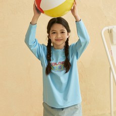 볼컴키즈 볼컴 컬러풀 빅로고 래쉬가드 티셔츠 VJCCRTE25103