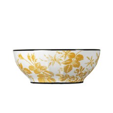 GUCCI 古馳 植物標本沙拉碗, 黃色, 1個