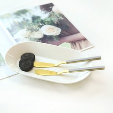 Bogen Armand 金色奶油刀, 灰色, 2個