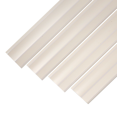 Aison 門縫保護條 防夾手 折疊式 翻蓋式 全面安全護板 1000mm, 4個, 淺米色