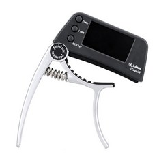 Wyden Company 2合1吉他調音移調夾 銀色, 1個