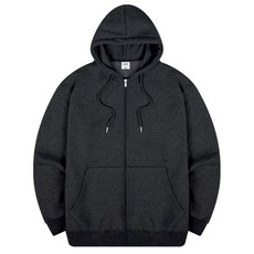 네스파 여성용 클린 세미오버핏 무지 후드집업 SHD_0050