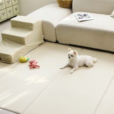 Lifang 寵物防滑墊, 2個, 布料米色