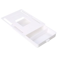 뮤젠 부착식 책상밑 서랍 L 5p, 화이트