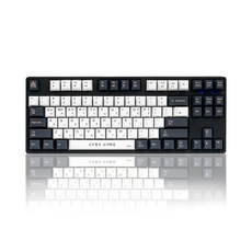 Deck 87 Francium 龜船 Black Edition PBT 有線無數字鍵盤, KBA-CBL-87XN, 茶軸