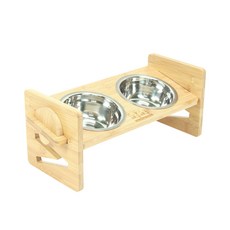 EGUEGU 寵物Z字形可調節高度餐碗, 1個