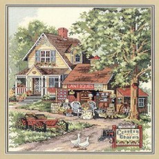 居家裝飾十字繡材料包, 1個, 混色