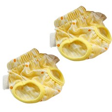 JOYnJOY Dog Daisy Pants 衛生褲 黃色, 大型, 2個, 1件