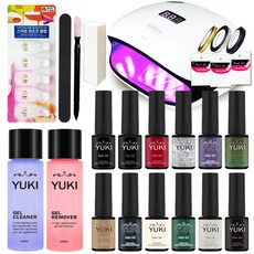 YUKI 凝膠美甲彩繪工具組 D款 48W, 25種, 1套