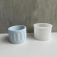 Homeflow 多種圖案石膏裝飾花盆矽膠模具, 03