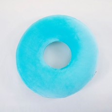 圓形坐墊, 天藍色