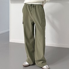 레이먼 니르하 카고 와이드 밴딩 팬츠