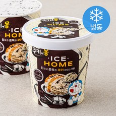 쿠키에몽 아이스홈 아이스크림 (냉동), 474ml, 1개입, 1개