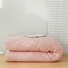 CasaL 顏料水洗30支棉威尼斯床墊套, 粉紅色