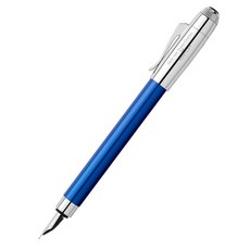 GRAF VON FABER-CASTELL 賓利鋼筆, M, 亮片藍色