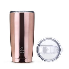 carry bottle Standard不鏽鋼保溫隨行杯, 亮酒紅色, 600ml, 1個