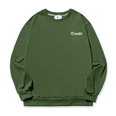 timsfit 男士 Old English 小標誌重磅大學T恤