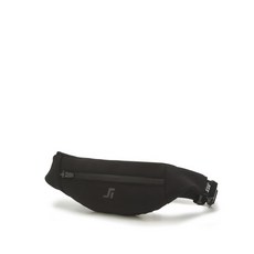 JILLSTUART 徽標印花腰包 JEBA1E111BK, 黑色的