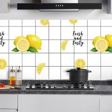 Alleophom 尼斯 廚房用防油自黏壁貼 TYPE1, 1個