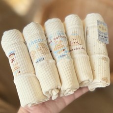 女童兔子朋友學生棉質三角內褲5件組